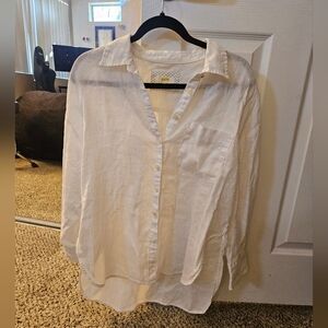 The Bennet Buttondown Shirt by Maeve: Linen Edition